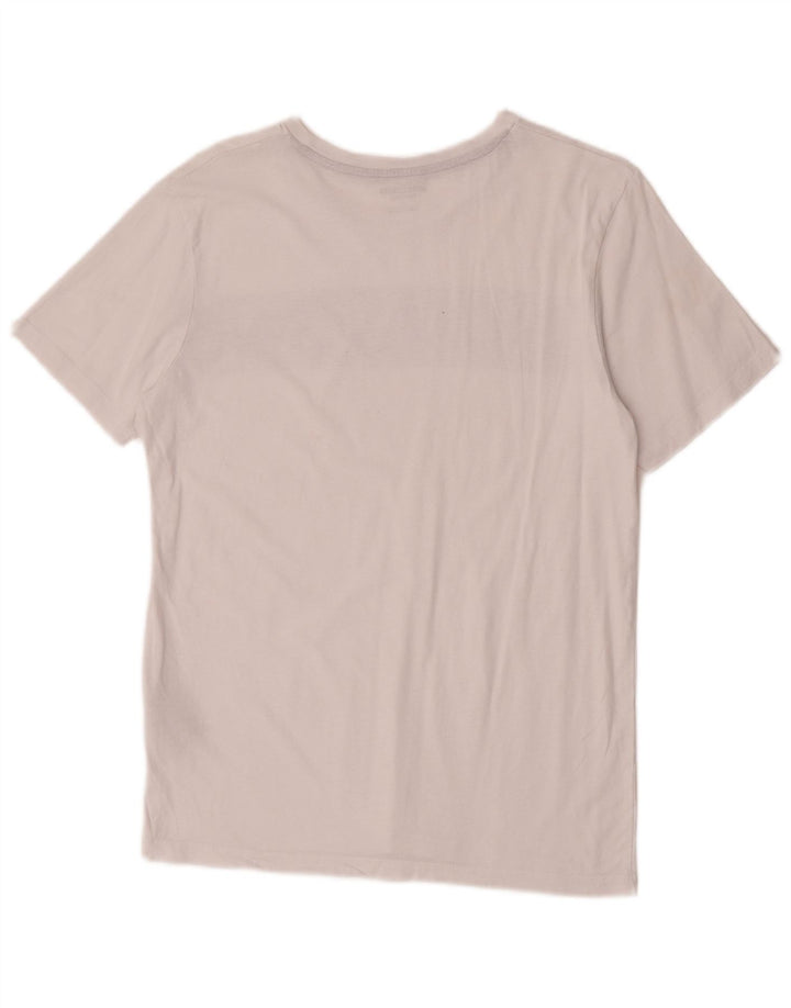 T-shirt grafica da uomo Jack & Jones Top in cotone bianco medio