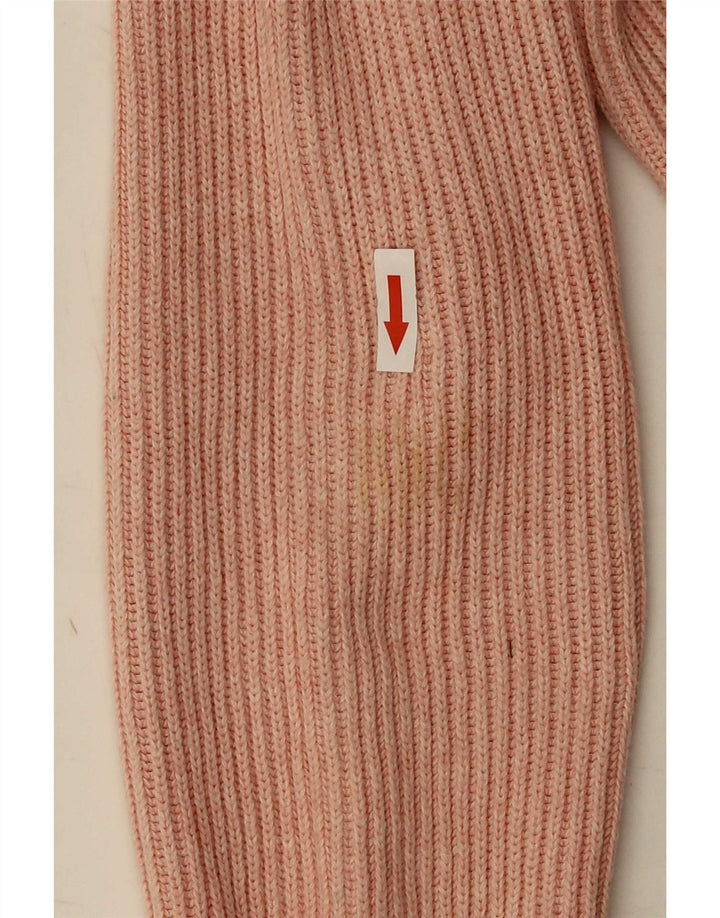 Maglione cardigan da donna Marella UK 14 Cotone rosa medio