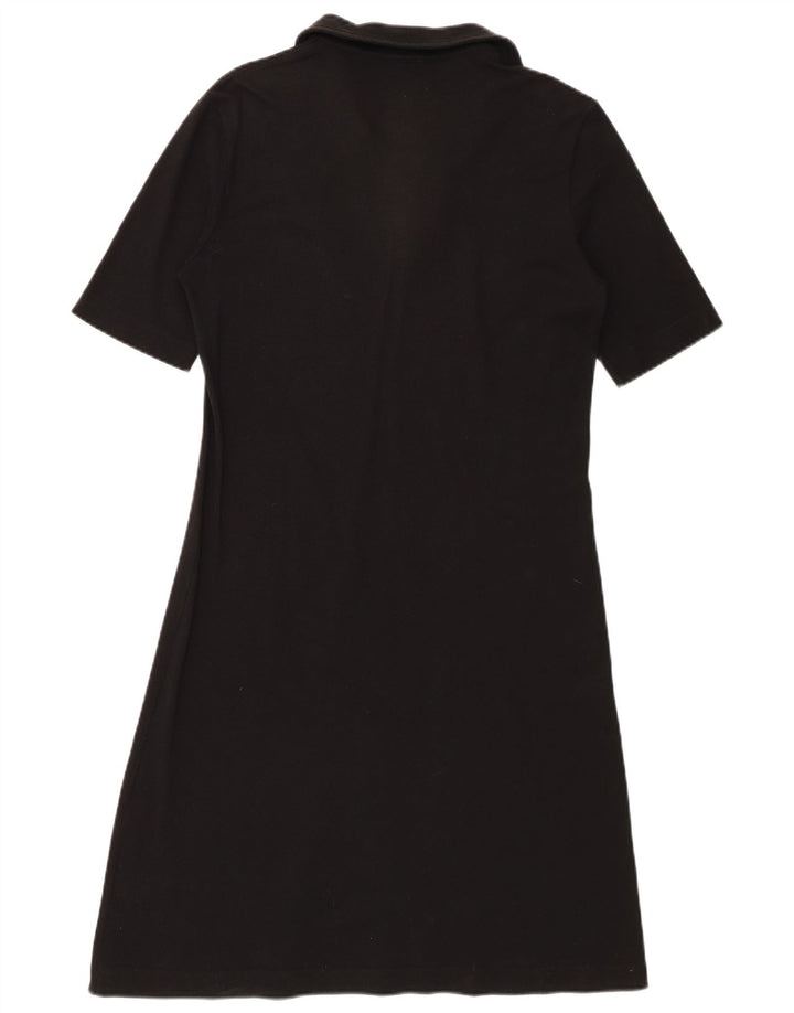 Abito polo da donna Lacoste taglia 44 grande cotone nero