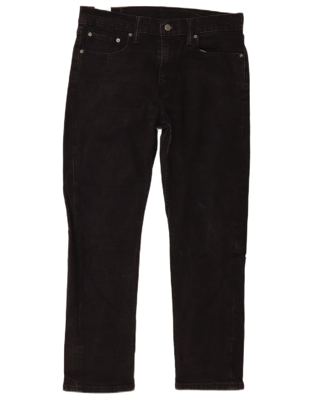 Levi's Uomo 502 Jeans dritti W33 L27 Cotone Nero
