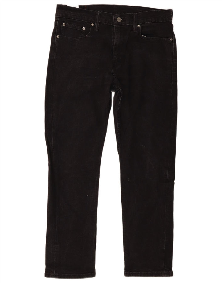 Levi's Uomo 502 Jeans dritti W33 L27 Cotone Nero