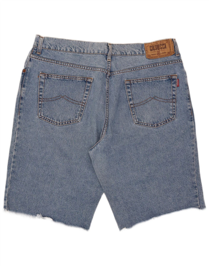 Casucci Pantaloncini di jeans da uomo W36 Large Blu Cotone