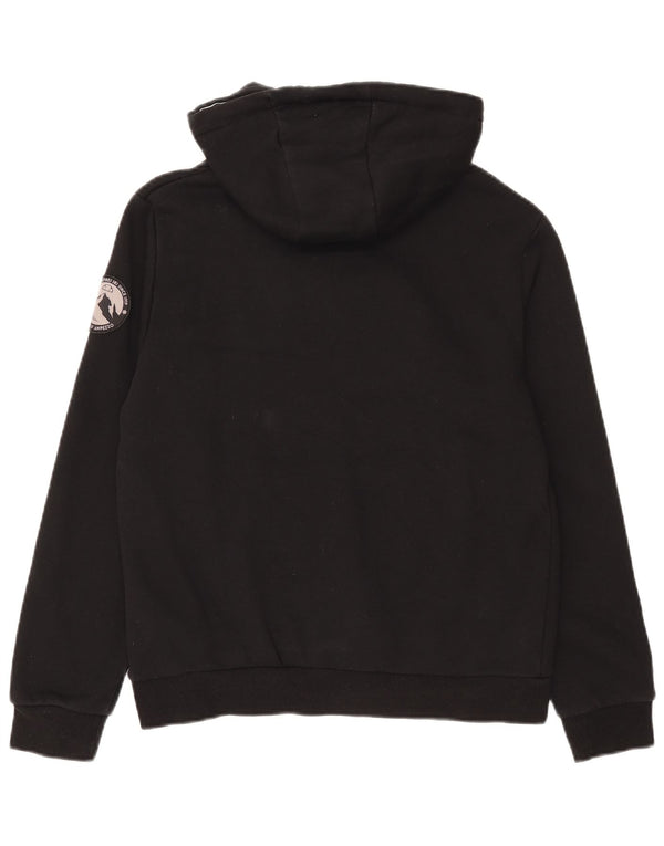 Felpa con cappuccio grafica da donna Ellesse UK 12 cotone nero medio