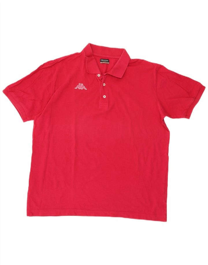 Polo Kappa Uomo 2XL Cotone Rosa
