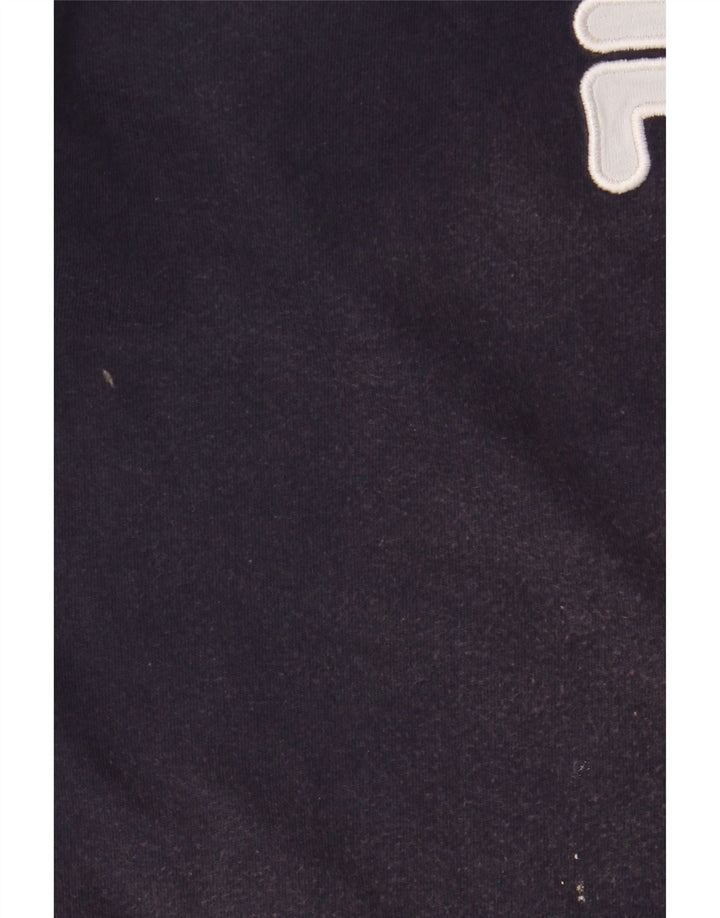 T-shirt grafica da uomo FILA Top IT 50 medio blu navy in cotone