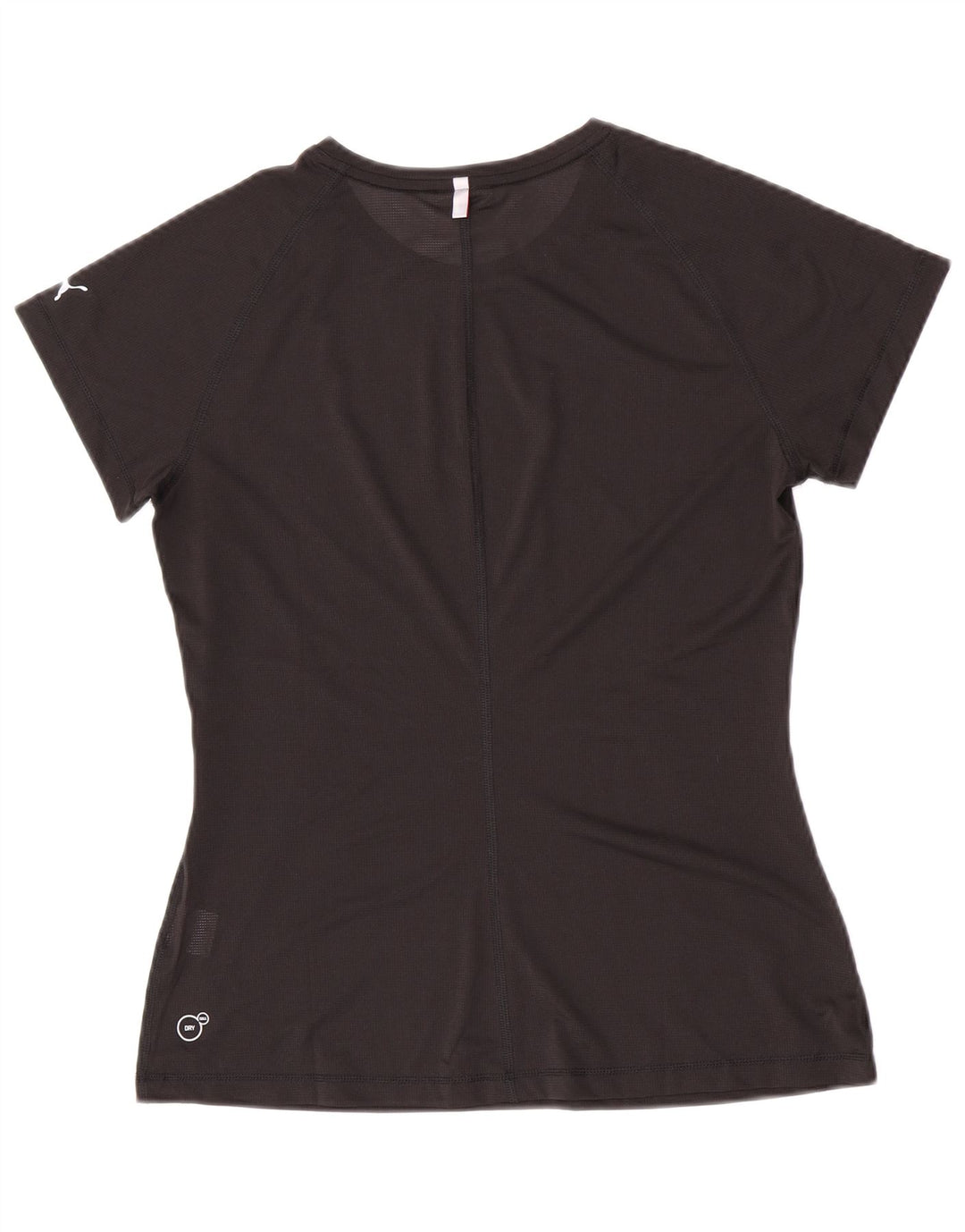 T-shirt grafica trasparente da donna Puma UK 12 media nera