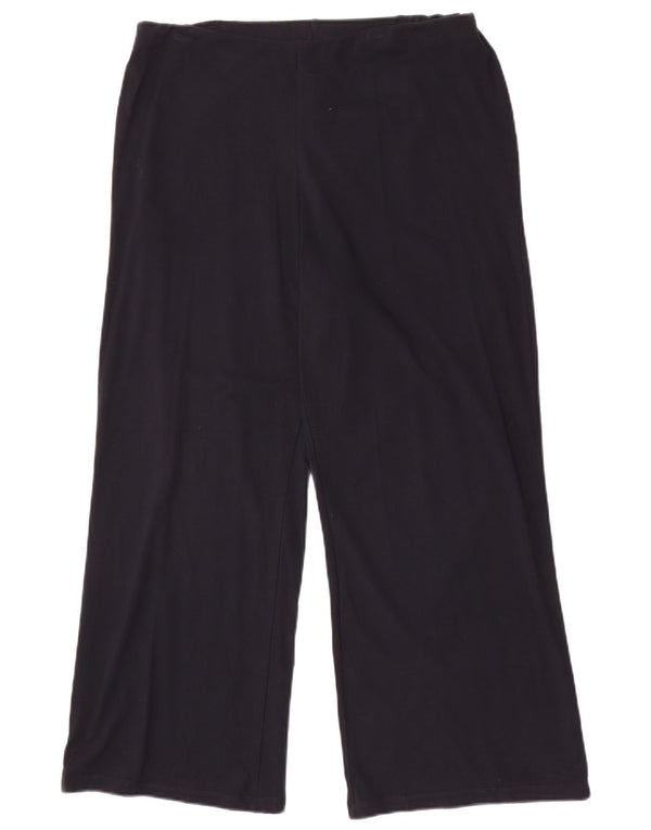 Pantaloni casual da donna Marks & Spencer UK 16 Large W32 L28 Blu navy