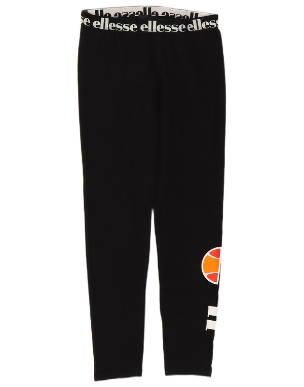 Leggings grafici da donna Ellesse UK 4 XS neri