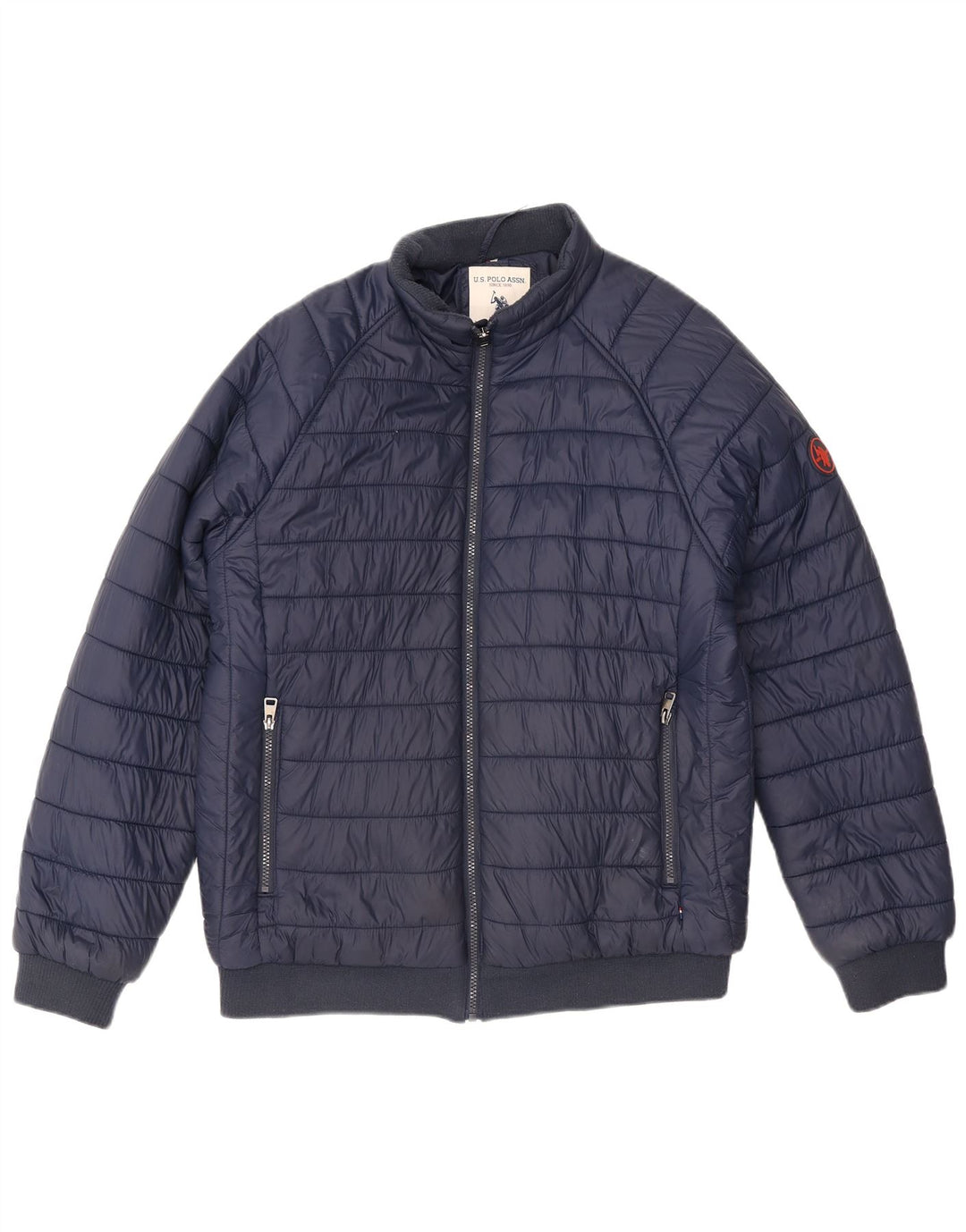 Polo Assn. Giacca imbottita da uomo UK 38 nylon blu navy medio