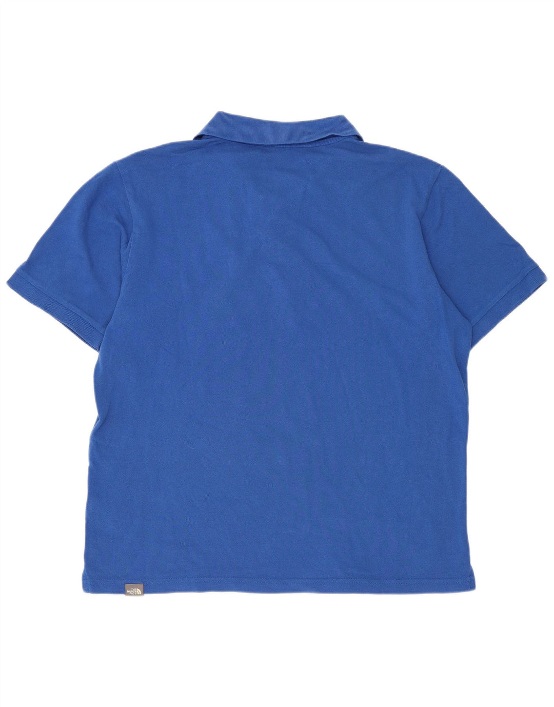 Polo da uomo The North Face in cotone blu medio
