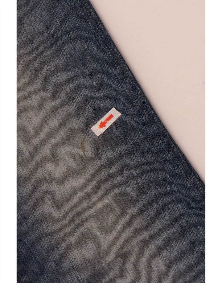Jeans svasati da donna Zara EU 38 piccoli W28 L30 blu
