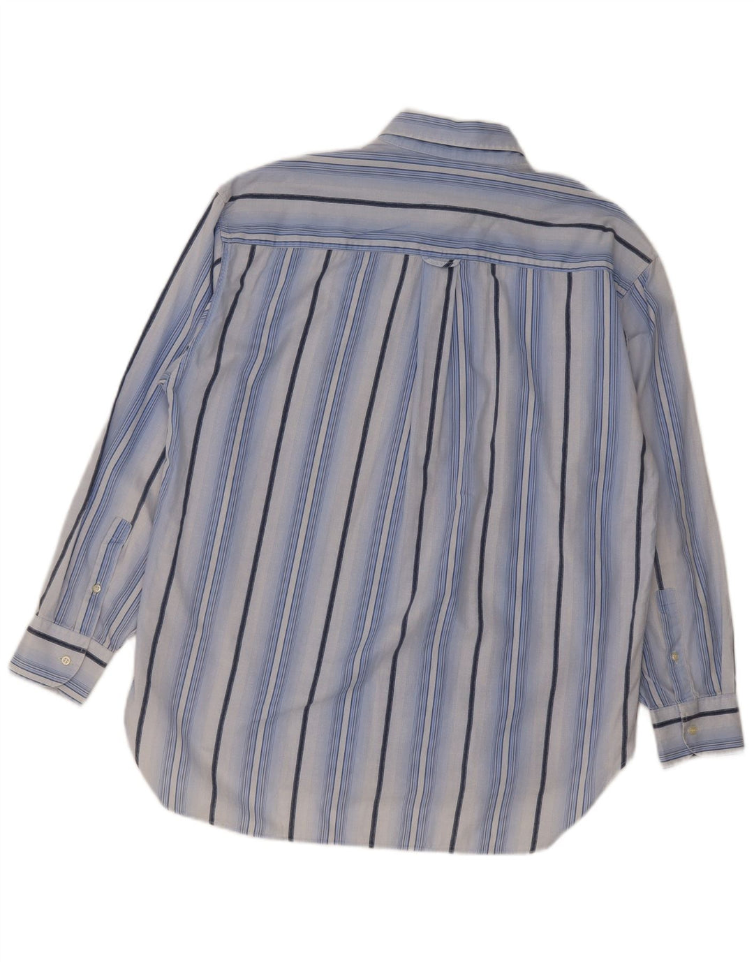 Camicia da uomo Wampum in cotone a righe grandi blu