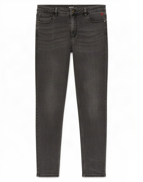Jeans skinny da donna Desigual EU 44 XL W36 L28 Grigio