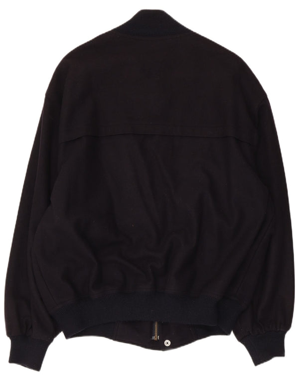 Giubbotto bomber da uomo WHITE SAILS IT 54 2XL Lana blu navy