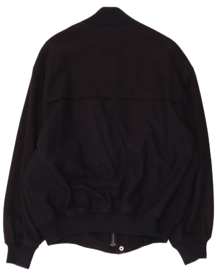 Giubbotto bomber da uomo WHITE SAILS IT 54 2XL Lana blu navy