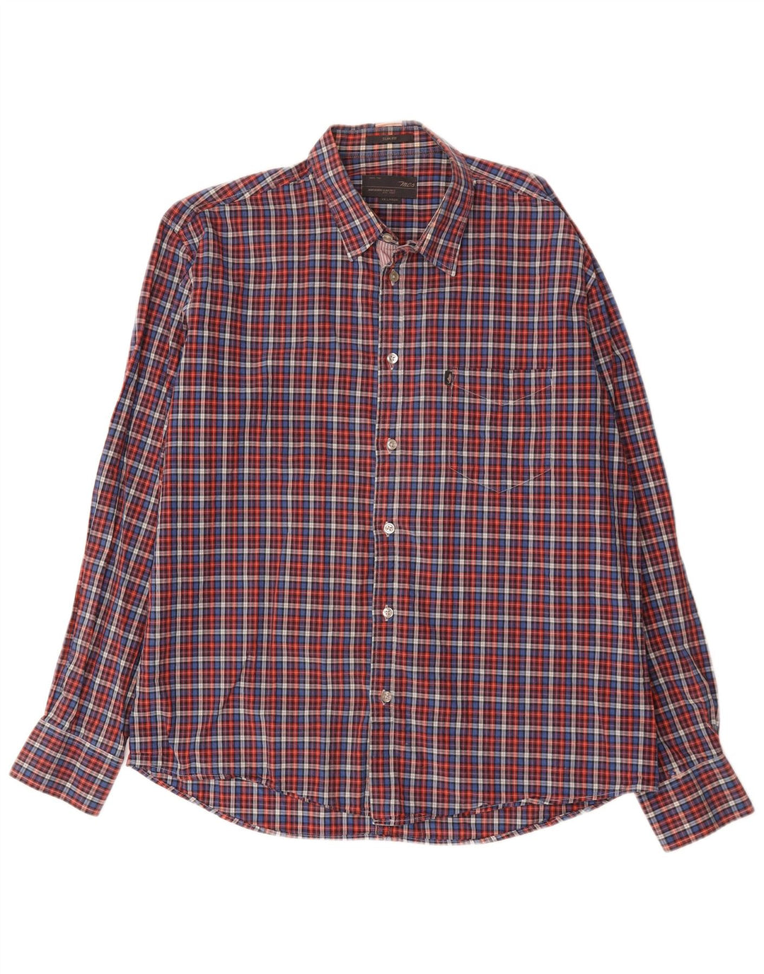 Camicia da uomo Marlboro Classics 2XL in cotone a quadri multicolore