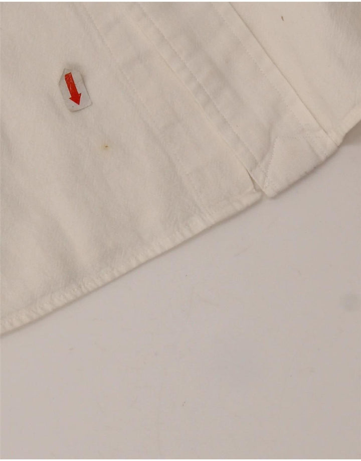 Polo Ralph Lauren Camicia da uomo XL in cotone bianco