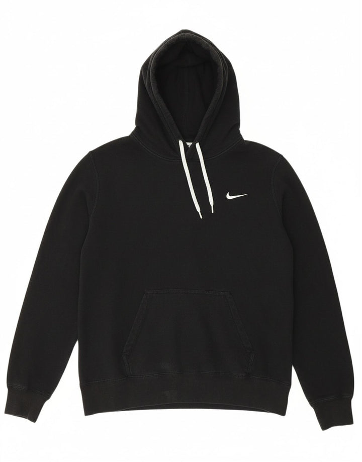 NIKE Womens Hoodie Jumper UK 16 Large Black