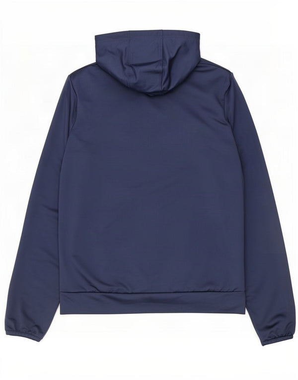 Felpa con cappuccio e zip da donna Puma UK 14 Medium Blu Navy