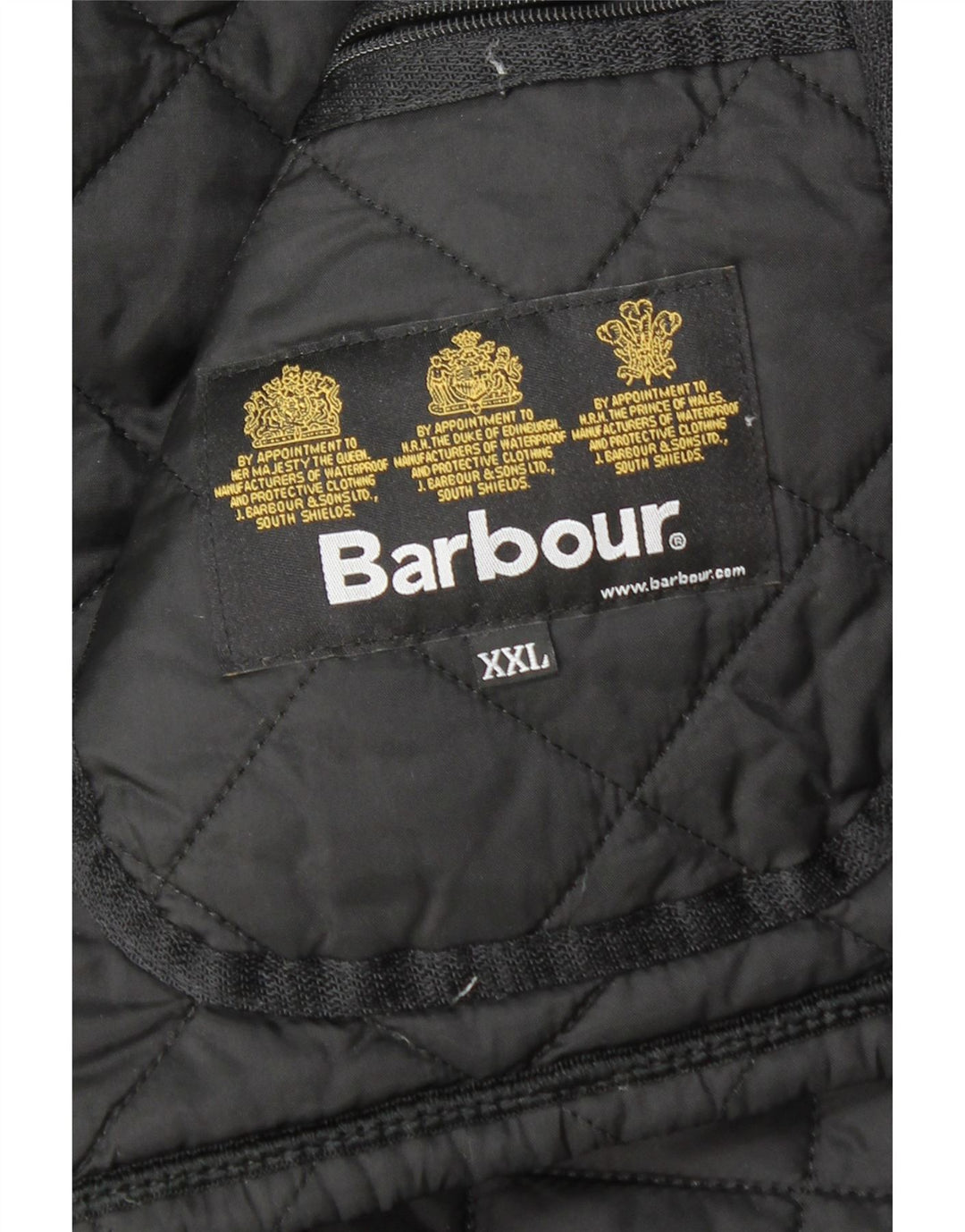 Giacca trapuntata da donna BARBOUR UK 20 2XL Poliammide nera