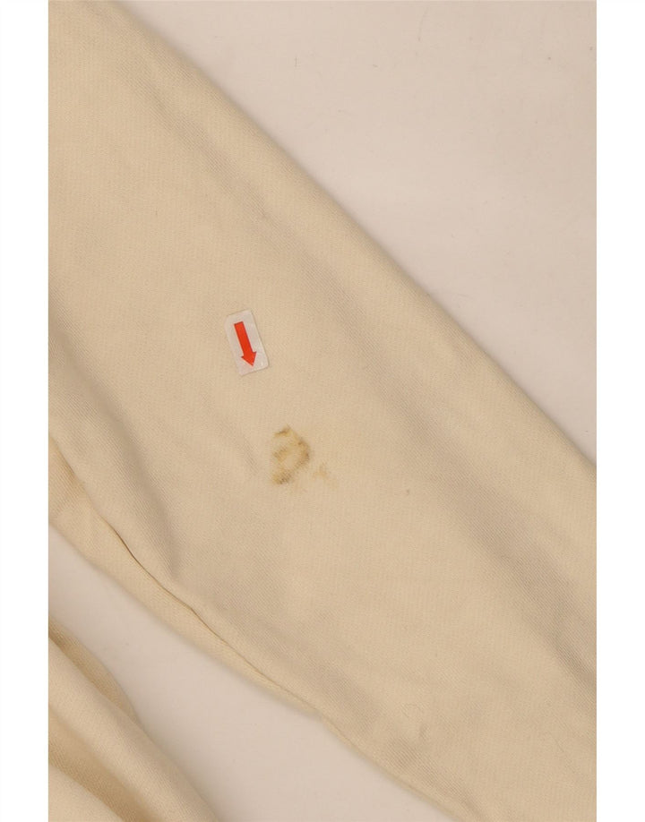 Felpa grafica da donna Ralph Lauren UK 14 Cotone beige medio
