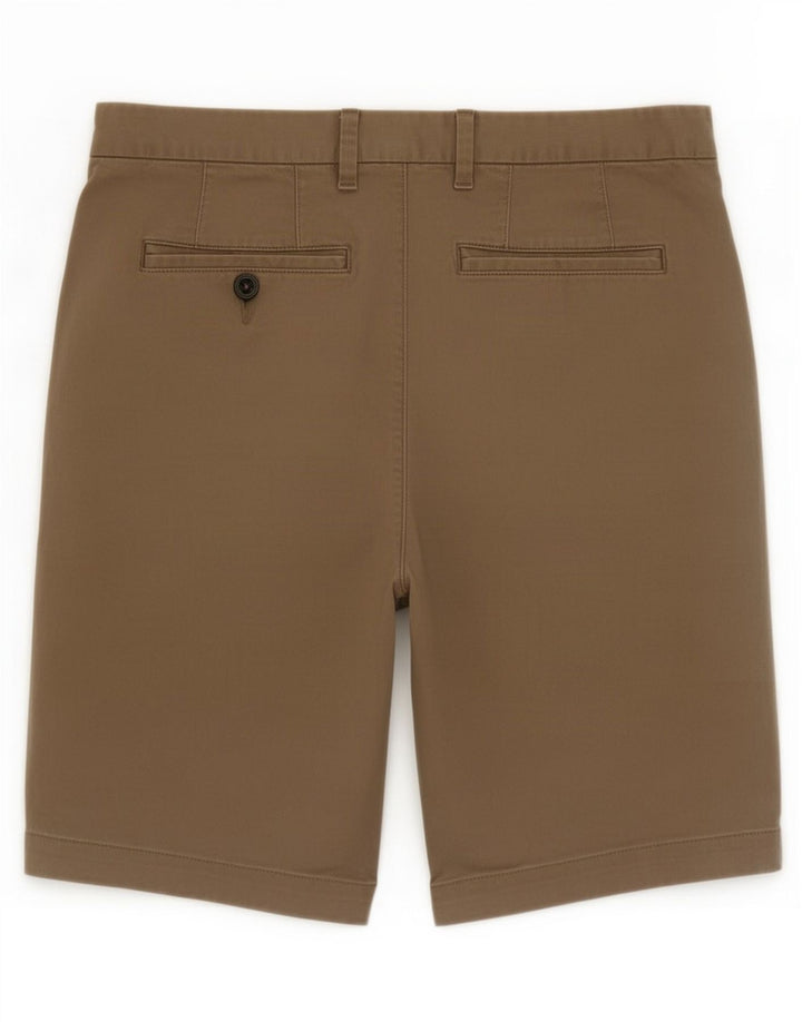 Pantaloncini chino da uomo Ted Baker W30 cotone kaki medio