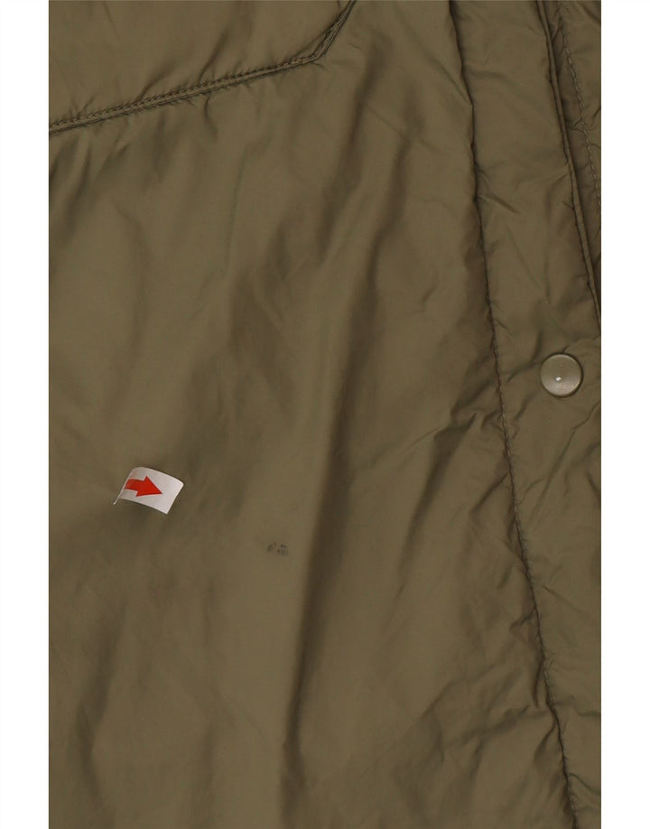 Giacca a vento oversize da donna Zara UK 16 Large Khaki Poliammide