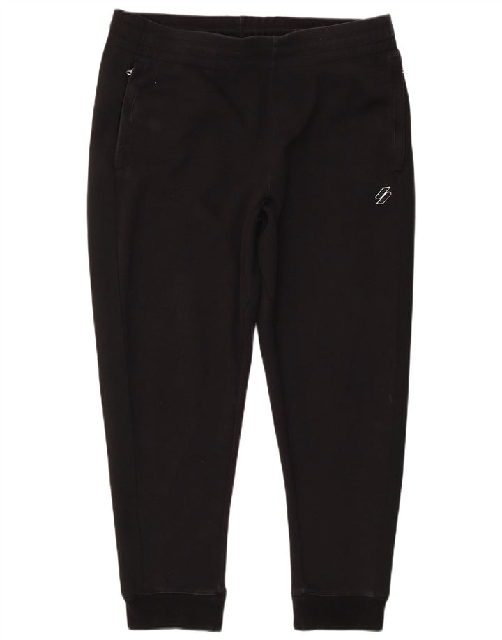 Pantaloni da tuta da uomo SUPERDRY Joggers grandi neri