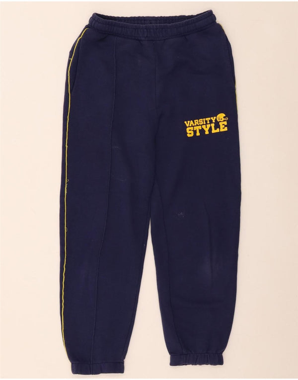 Pantaloni da tuta con grafica Zara da ragazzo, pantaloni da jogging, 11-12 anni, a righe blu navy