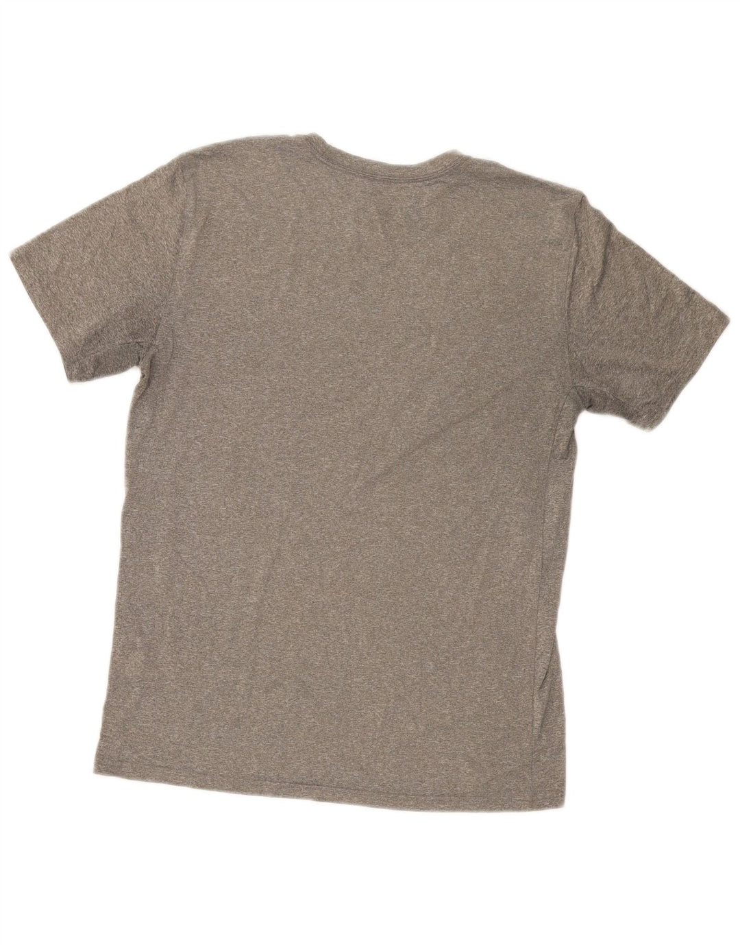 T-shirt grafica da donna Nike Dri Fit Top UK 14 poliestere grigio medio