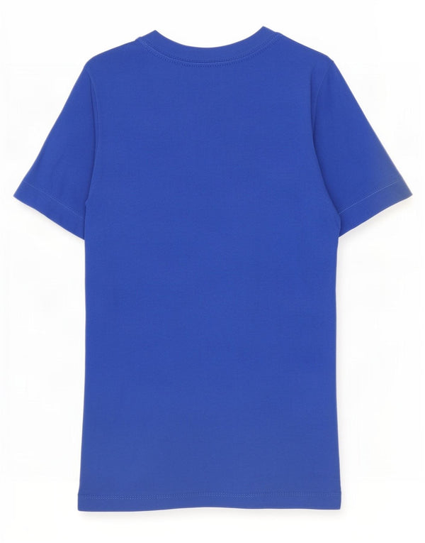 T-shirt grafica Nike da ragazzo, 6-7 anni, XS, cotone blu