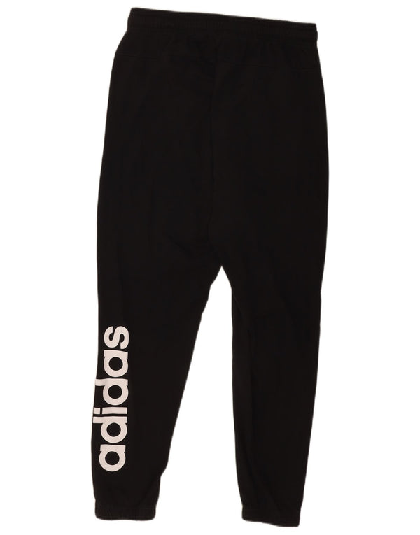 Adidas Donna Graphic Crop Tuta Pantaloni Joggers Medio Cotone Nero