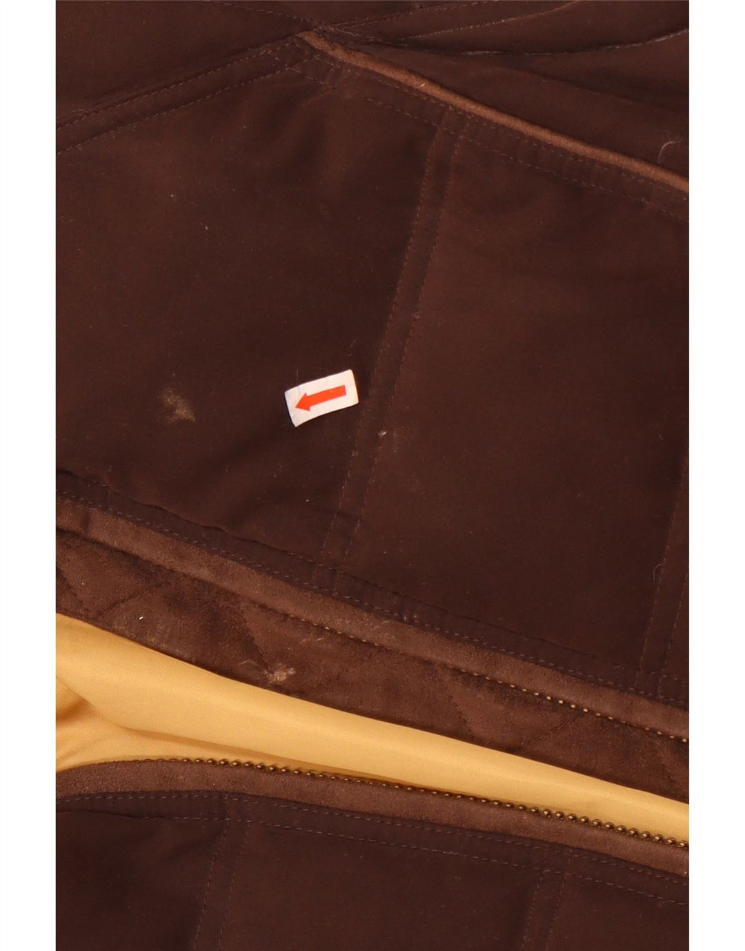 Gilet imbottito da donna Musto UK 16 grande poliestere marrone