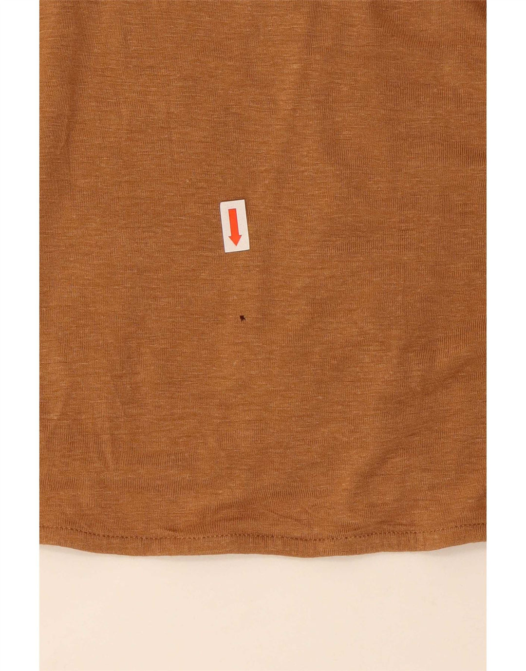 Top Benetton da donna con spalle scoperte oversize UK 14 Viscosa beige medio