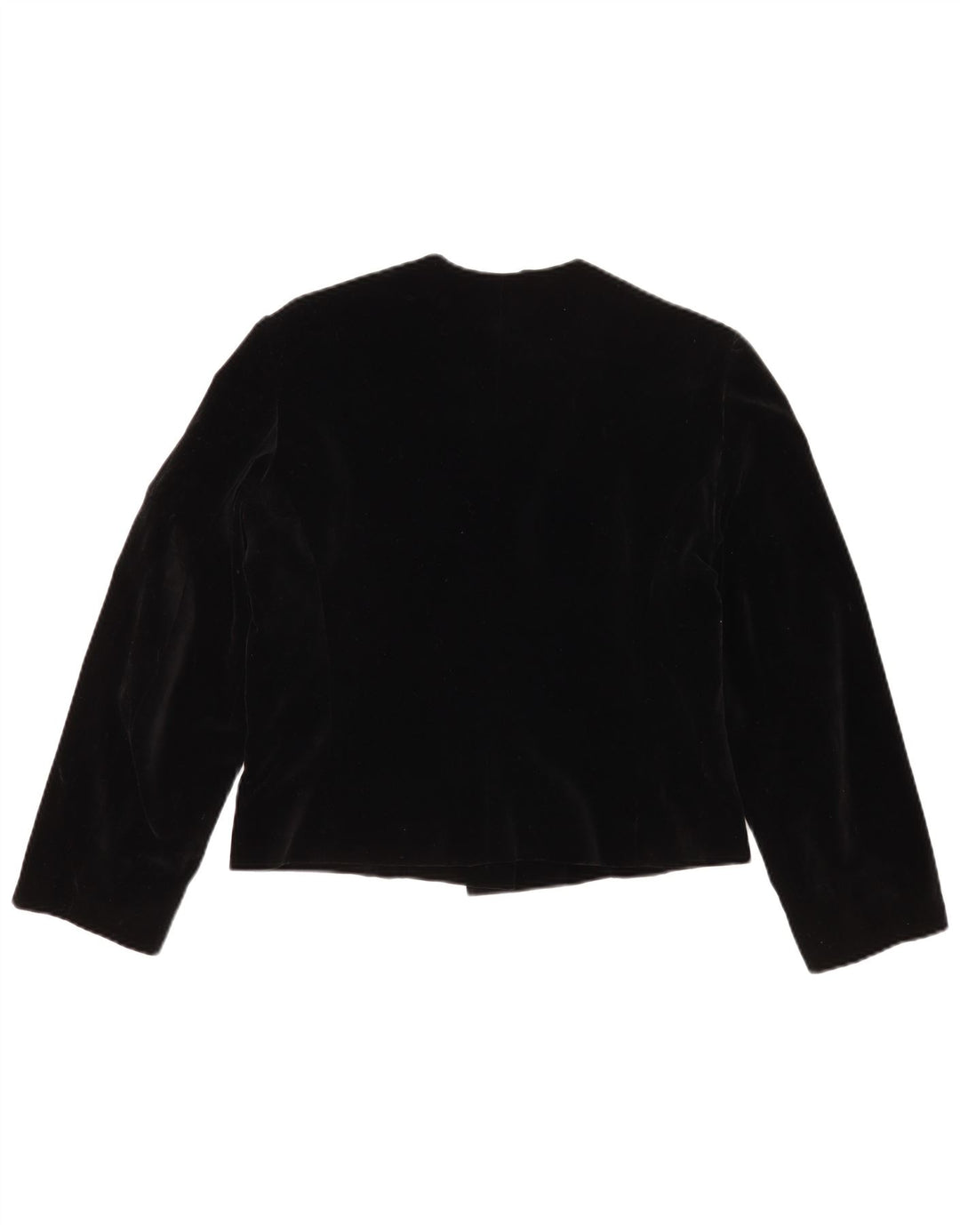 Giacca blazer vintage da donna a 3 bottoni IT 44 cotone nero medio