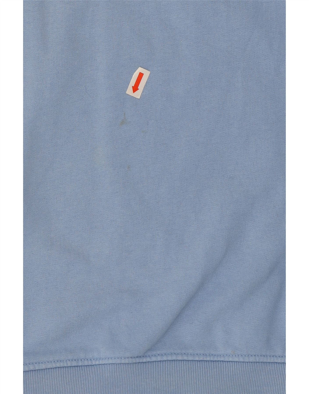 Crew Clothing Felpa da uomo Maglione grande in cotone blu
