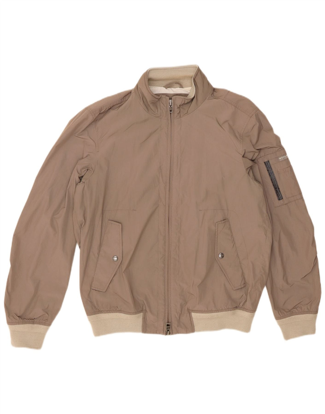 Giubbotto bomber da uomo Woolrich UK 42 XL Poliestere beige