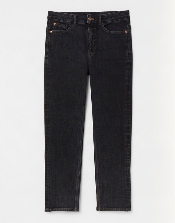 Jeans slim da donna Marks & Spencer UK 12 medio W28 L28 cotone grigio