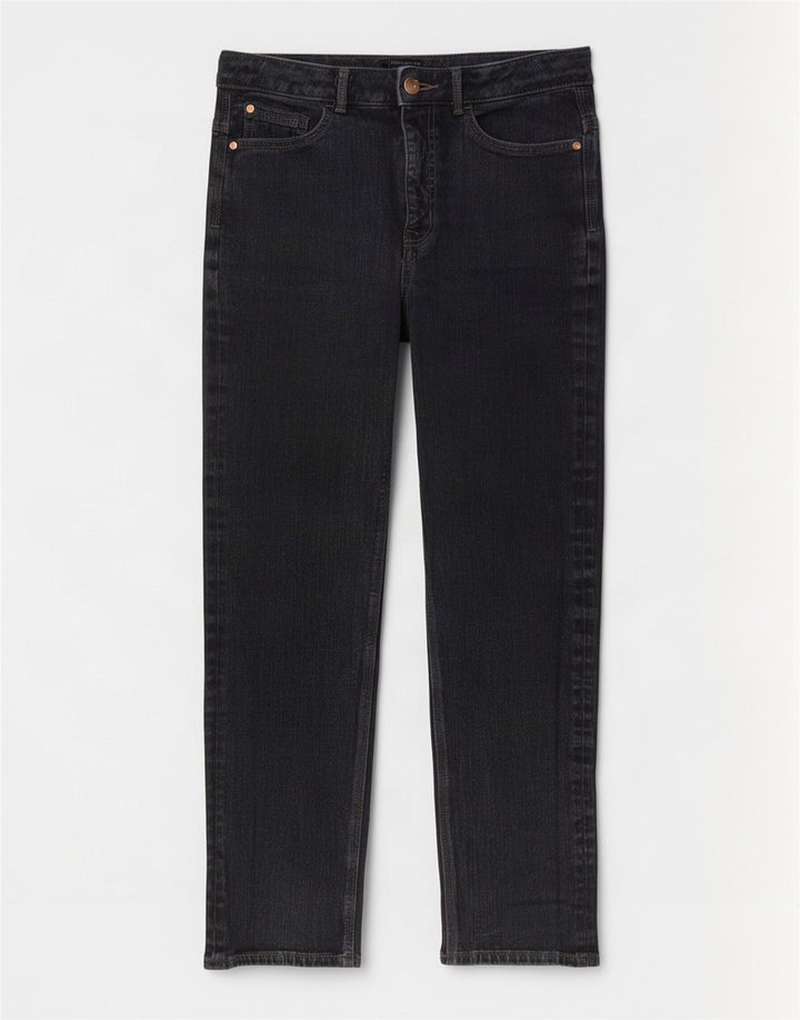 Jeans slim da donna Marks & Spencer UK 12 medio W28 L28 cotone grigio
