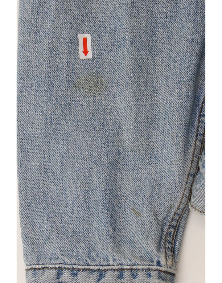 Levi's Uomo 70503 Giacca di jeans UK 38 Cotone blu medio