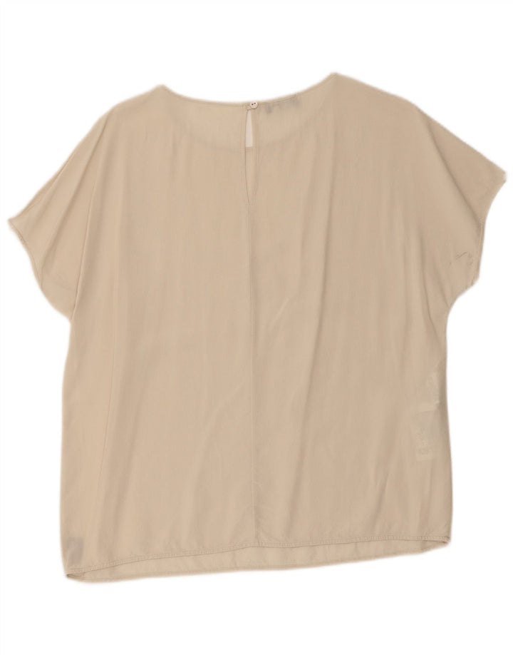 Camicetta da donna Emporio Armani Top EU 42 Large Off White Silk