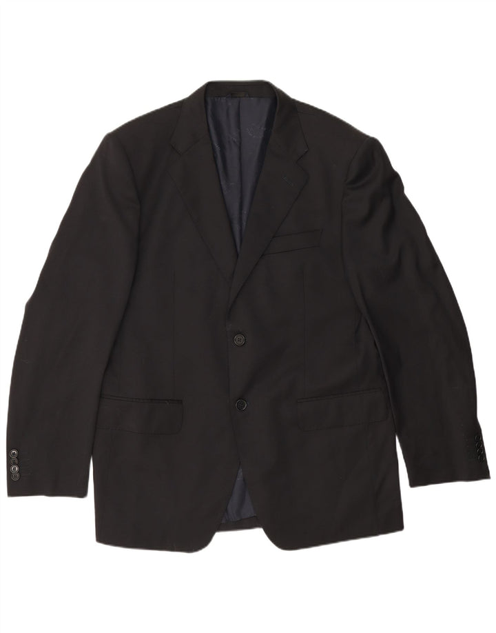 Giacca blazer a 2 bottoni da uomo Paul & Shark IT 52 XL viscosa nera