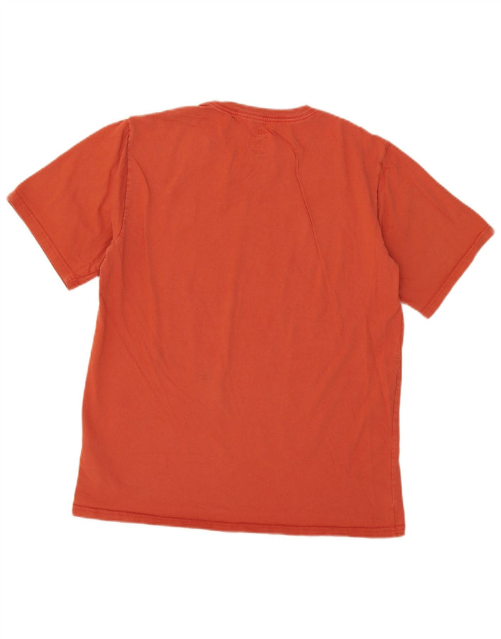 T-shirt da uomo Converse Top in cotone arancione medio