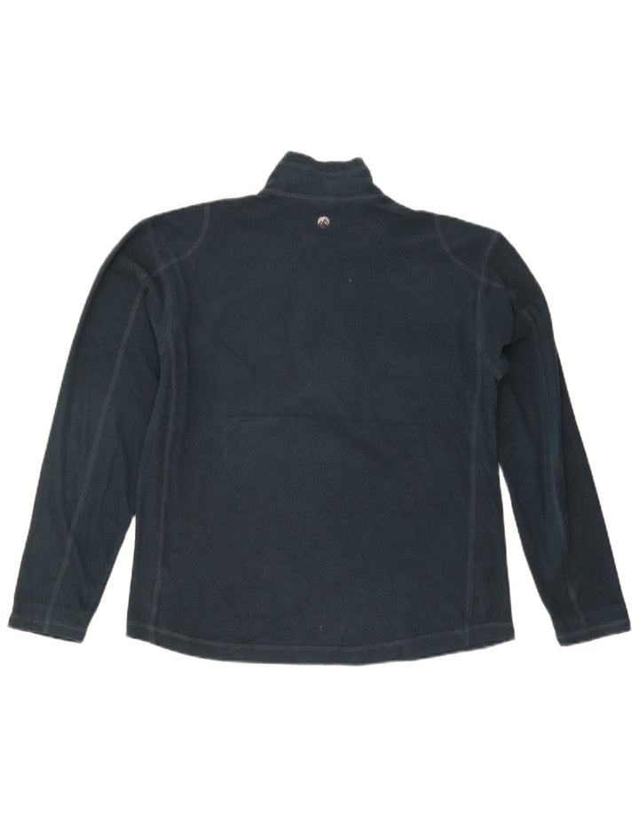 Maglione in pile da uomo Columbia con zip e collo piccolo in poliestere verde