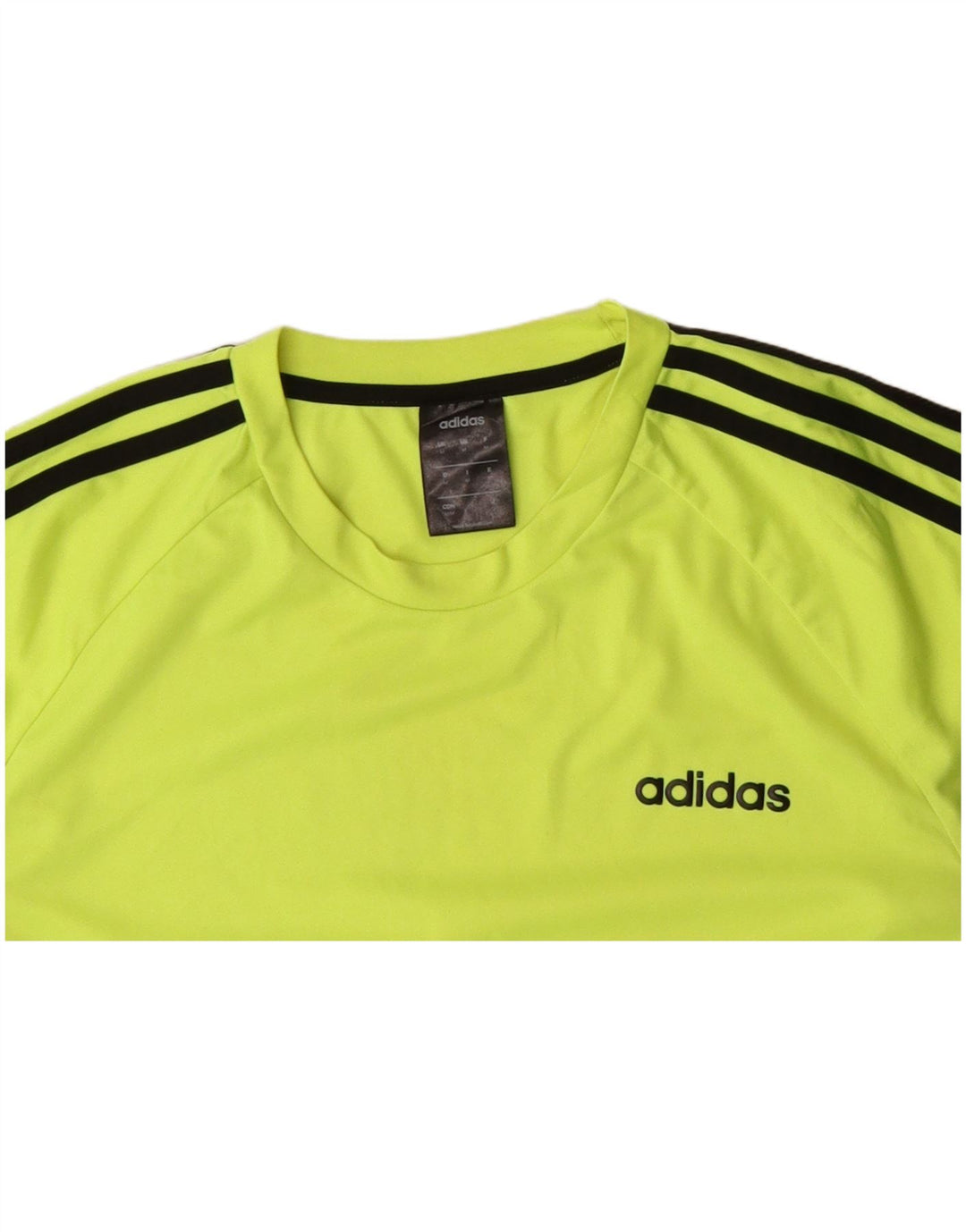 T-shirt ADIDAS da uomo Climalite Top verde medio in poliestere