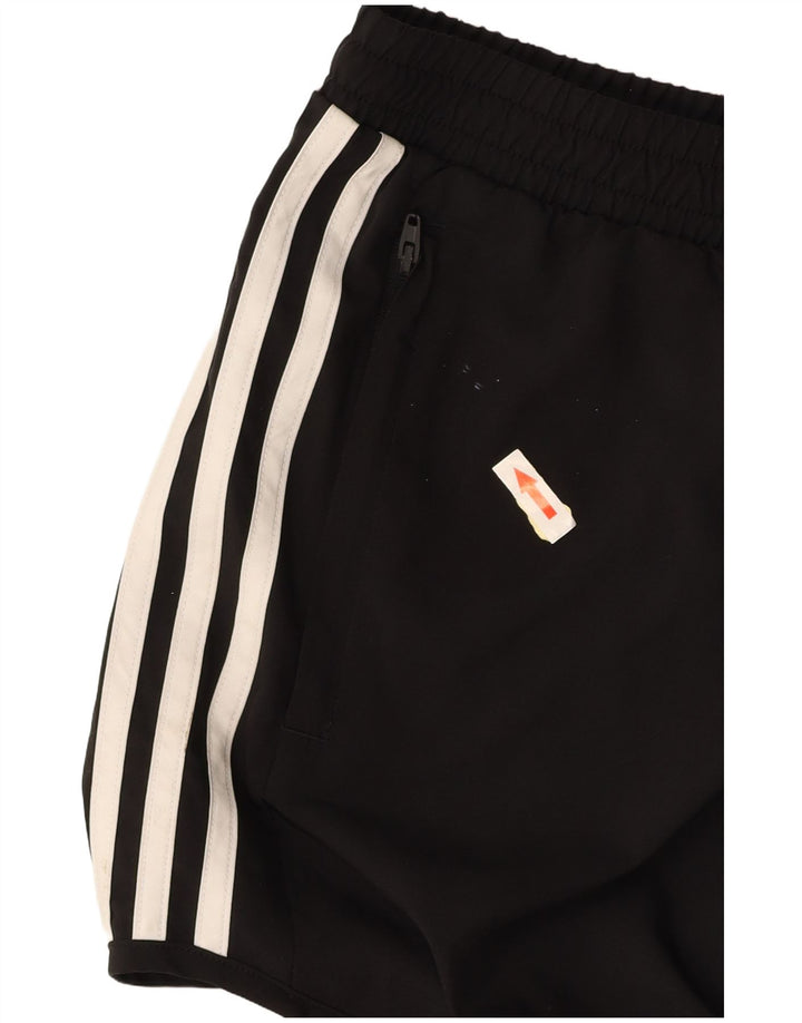 Pantaloncini sportivi ADIDAS Aeroready per ragazze 14-15 anni in poliestere nero