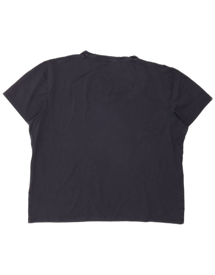 T-shirt da uomo Massimo Dutti Top 2XL Blu navy