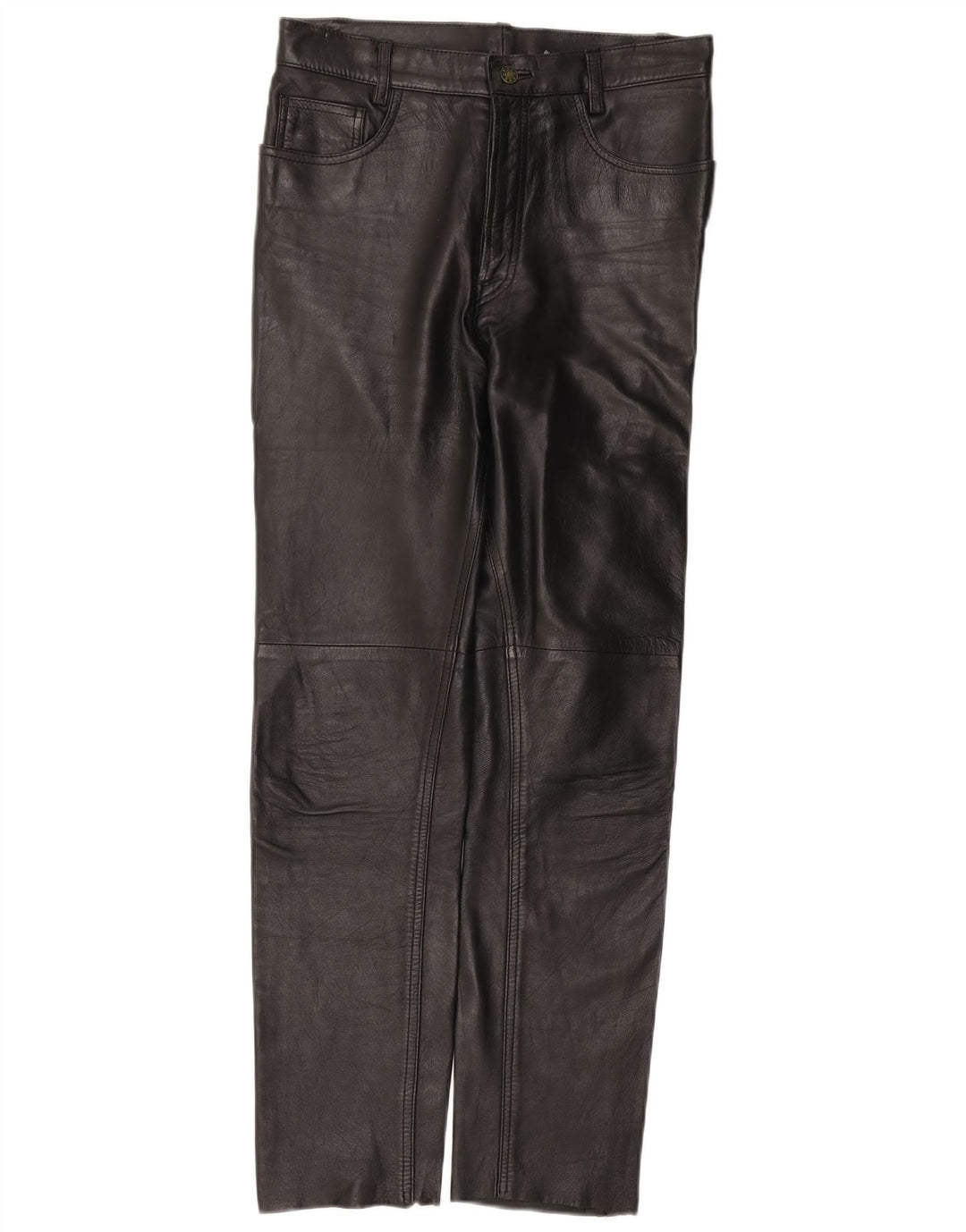 Pantaloni dritti vintage da donna W30 L30 neri