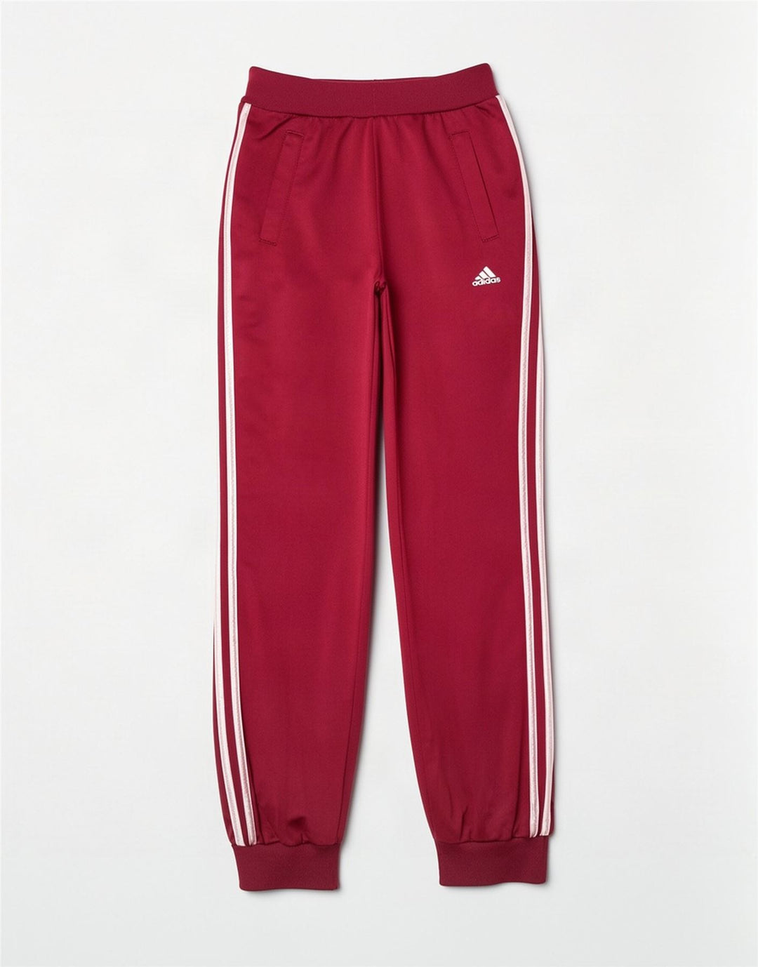 Pantaloni da tuta da donna Adidas Joggers UK 16 Large Maroon Poliestere