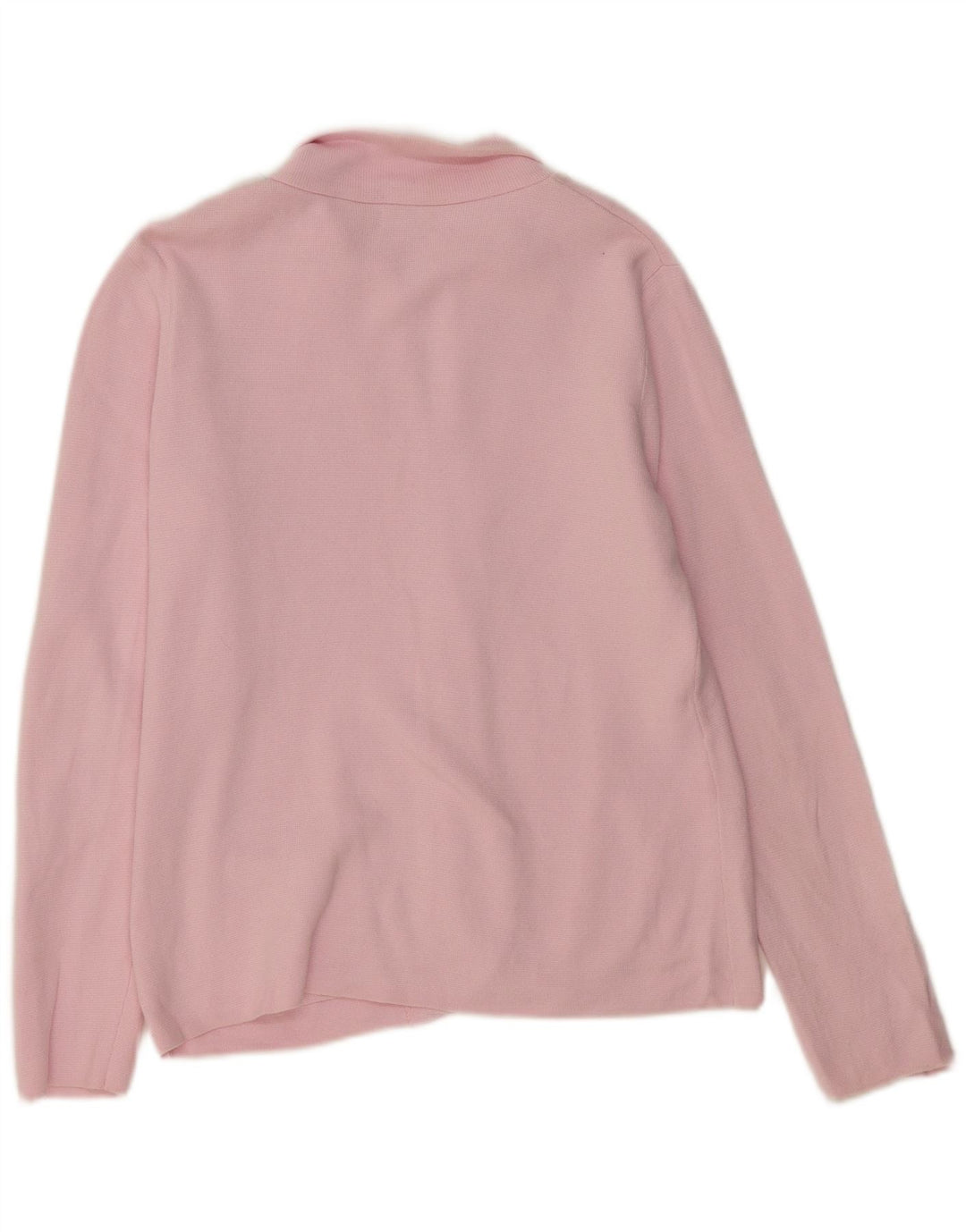 J. CREW Maglione cardigan oversize da donna UK 10 piccolo rosa